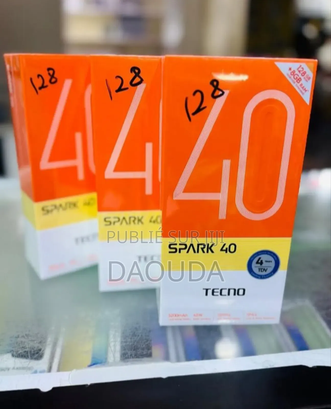 New Tecno Camon 40 128 GB Orange