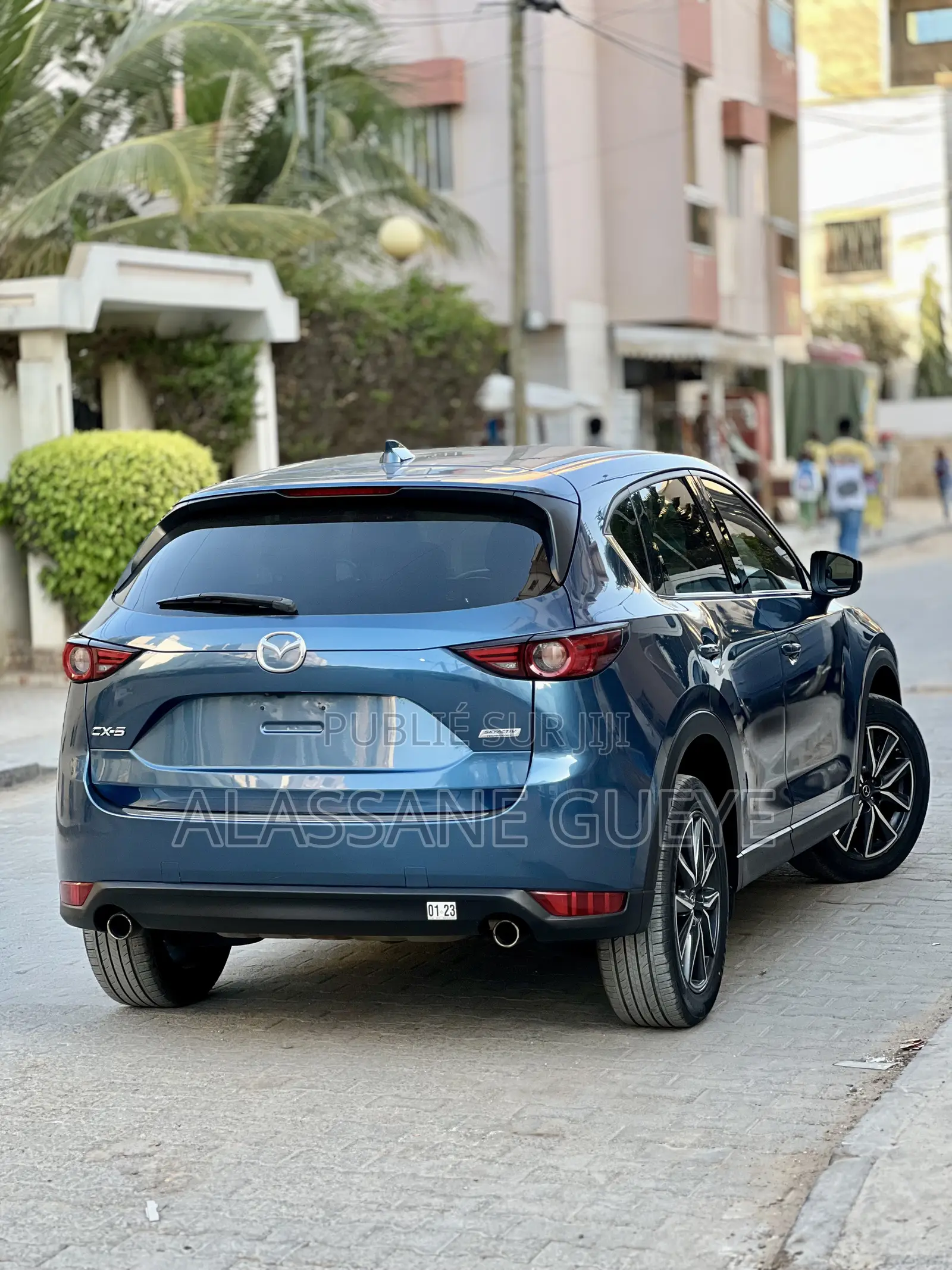 Mazda CX-5 Grand Touring AWD 2018 Bleu