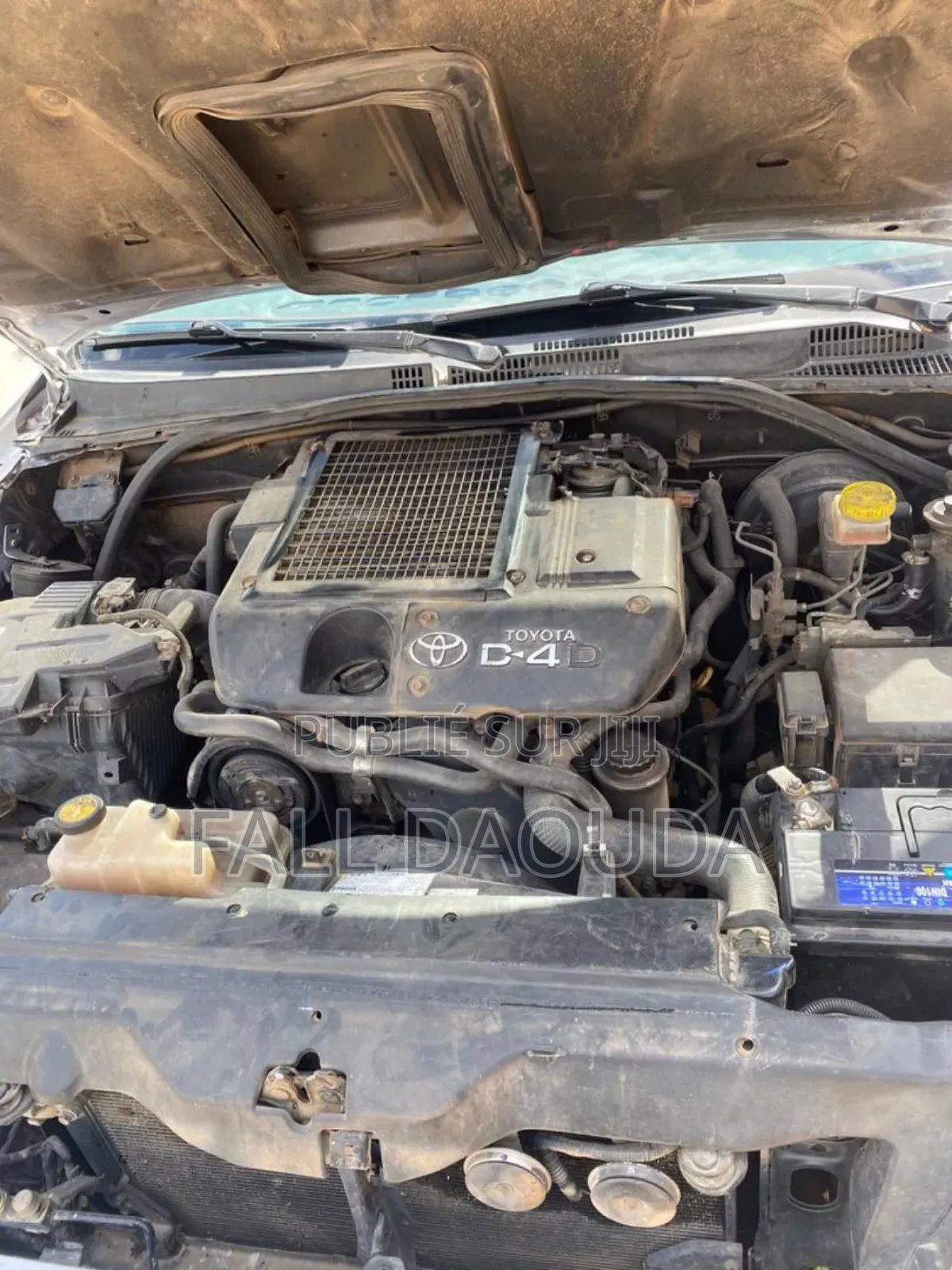 Toyota Land Cruiser Prado 2008 Blanc