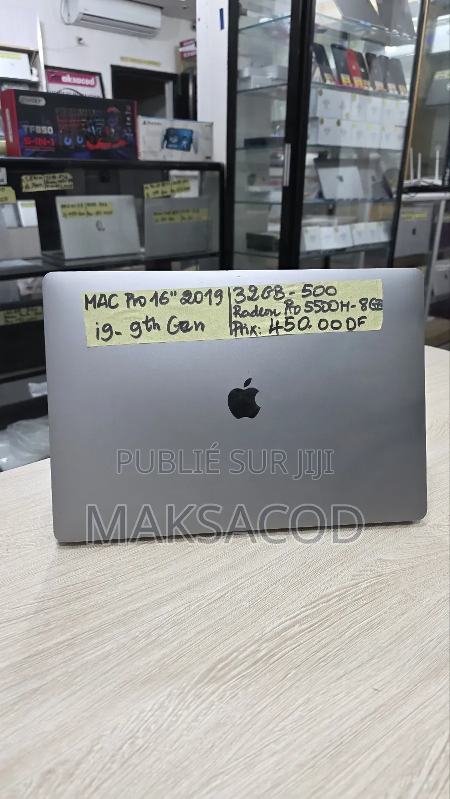 Ordinateur Portable Apple MacBook Pro 2019 32GB Intel Core I9 SSD 512GB