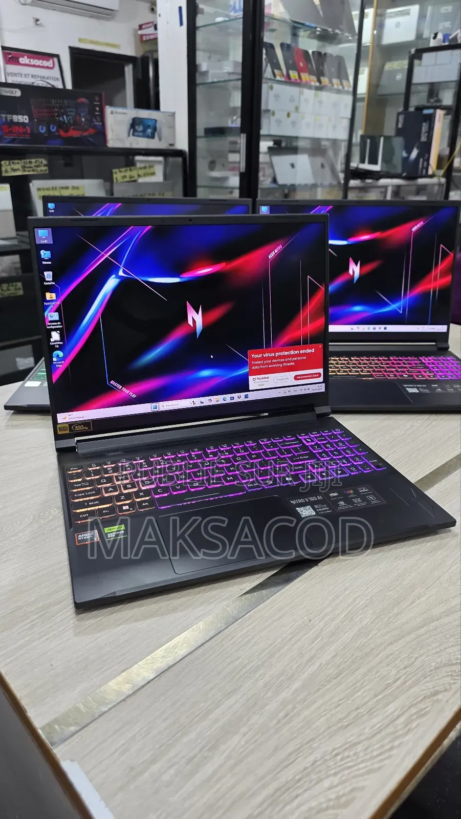 Ordinateur Portable Acer Nitro 5 32GB AMD Ryzen 7 SSD 1T