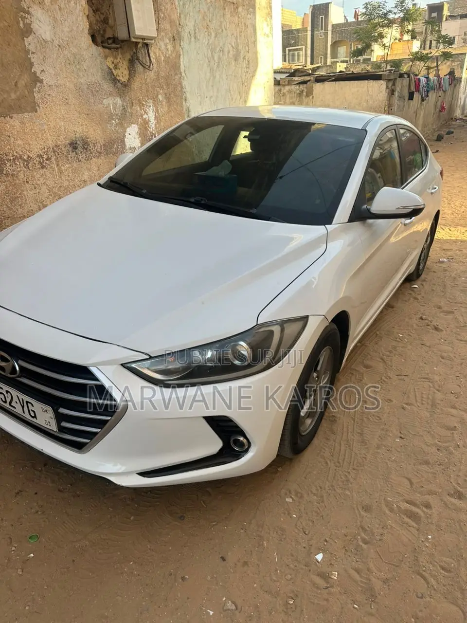 Hyundai Avante 2016 Blanc