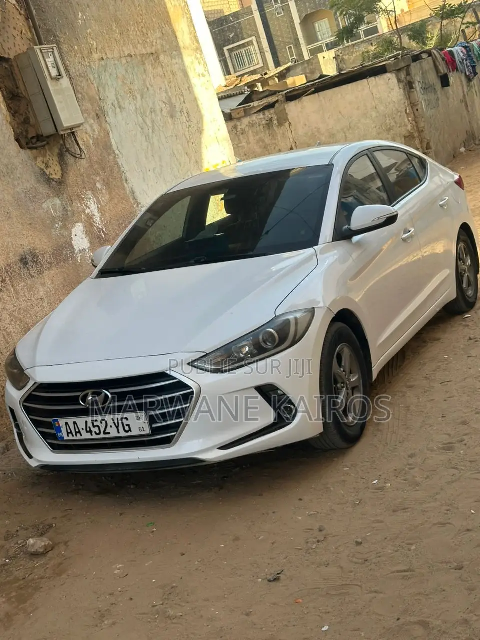 Hyundai Avante 2016 Blanc