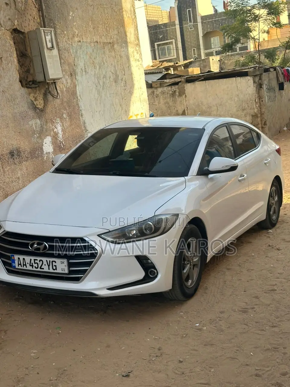 Hyundai Avante 2016 Blanc