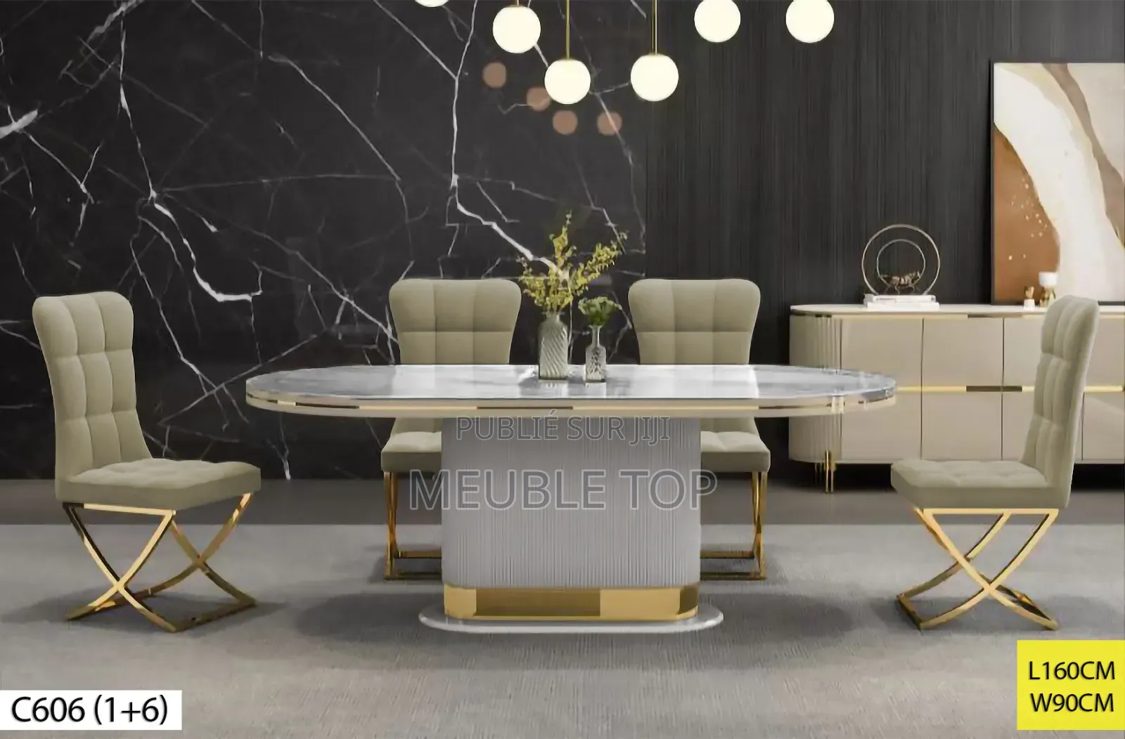 Tables A Manger De Luxe En 6 Places