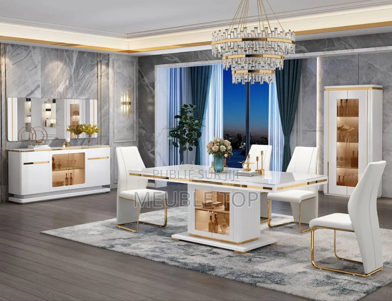 Tables A Manger De Luxe En 6 Places