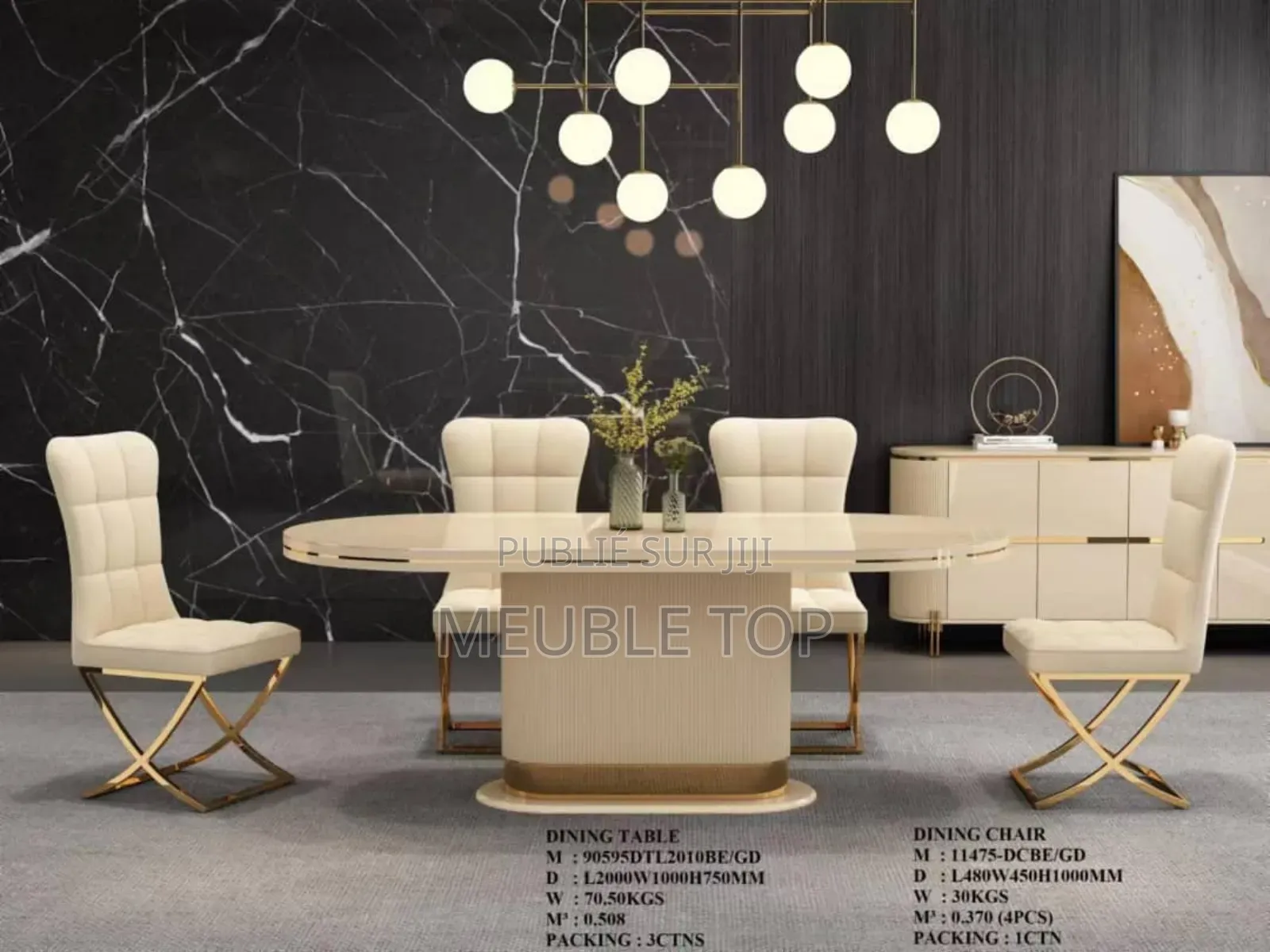 Tables A Manger De Luxe En 6 Places