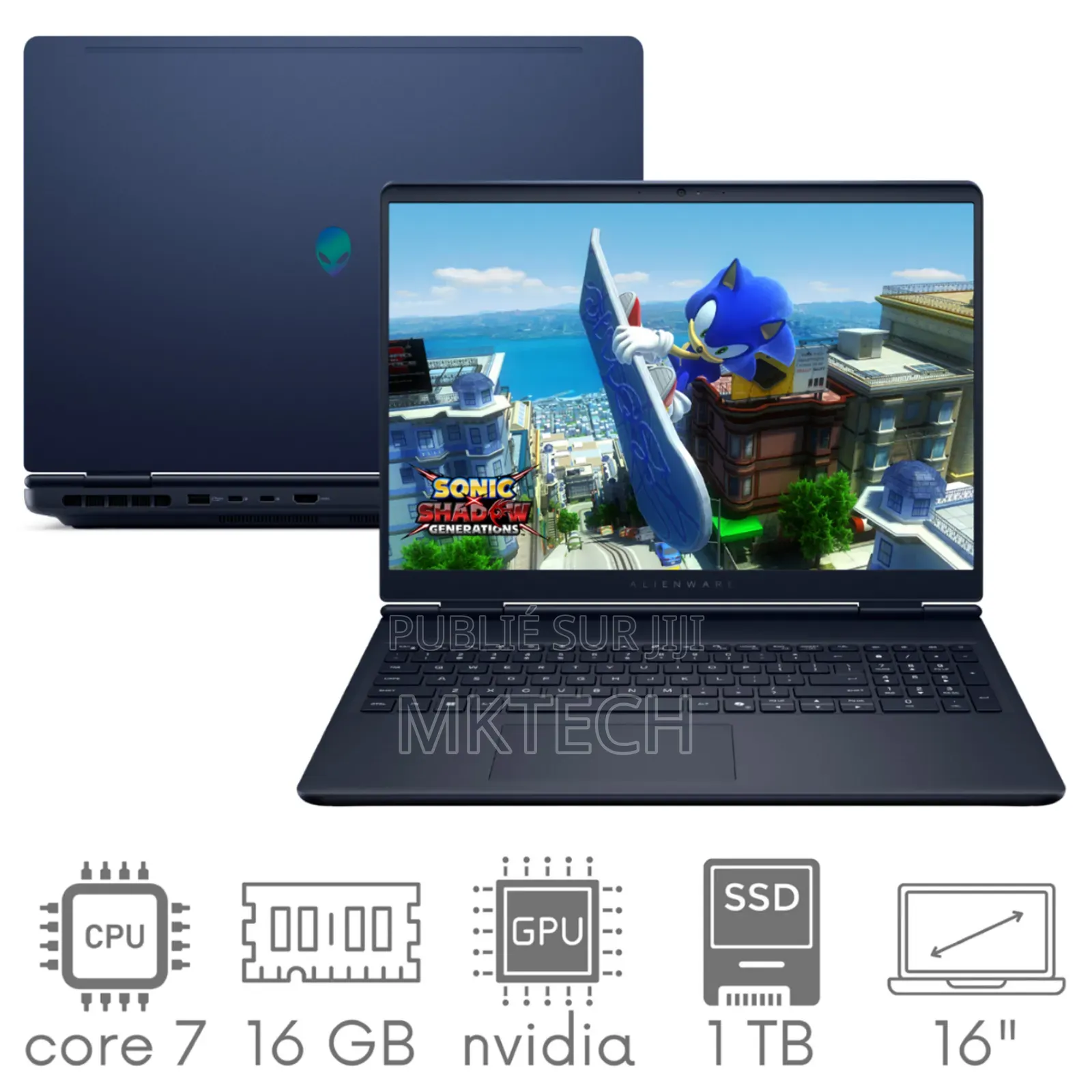 Dell Alienware 16 Aurora 16GB Intel Core Ultra 7 SSD 1T