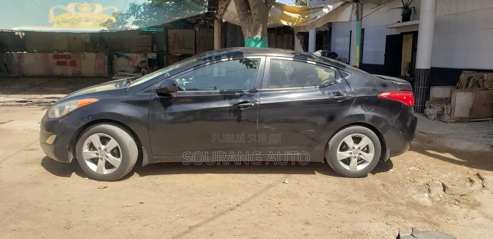 Hyundai Elantra GLS Sedan FWD (1.8L 4cyl 6A) 2013 Black