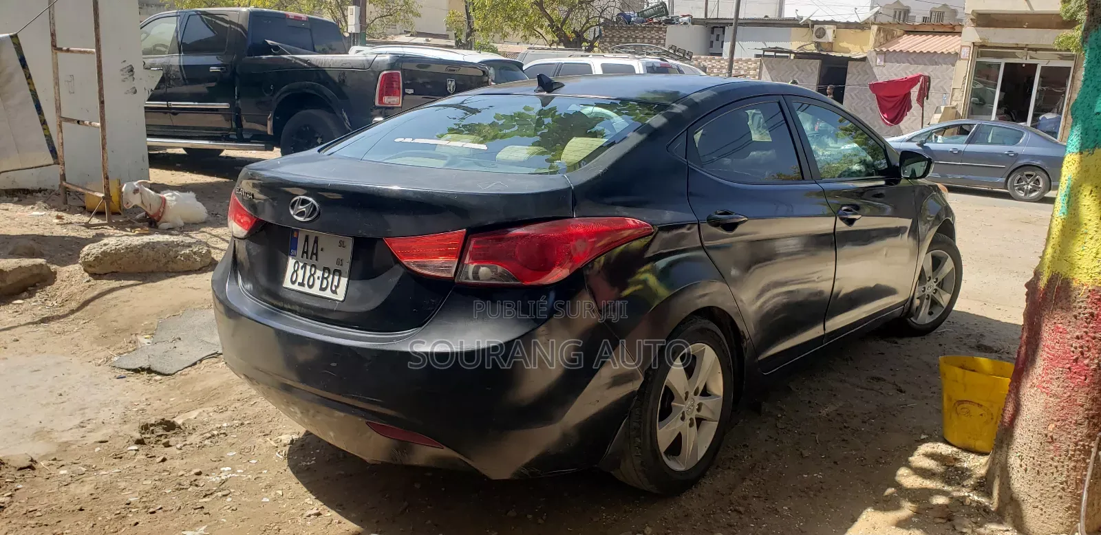 Hyundai Elantra GLS Sedan FWD (1.8L 4cyl 6A) 2013 Black