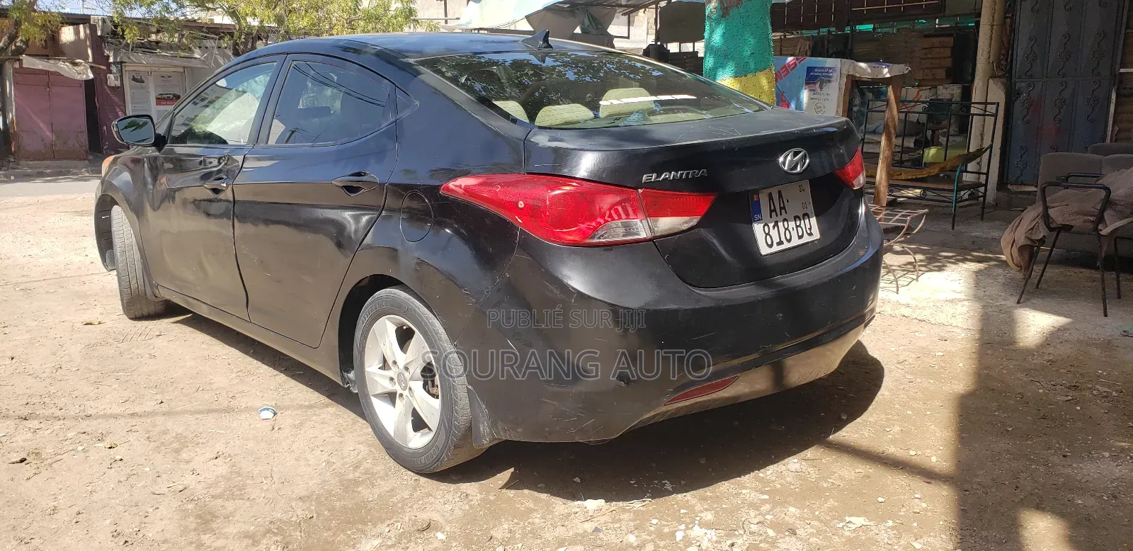 Hyundai Elantra GLS Sedan FWD (1.8L 4cyl 6A) 2013 Black