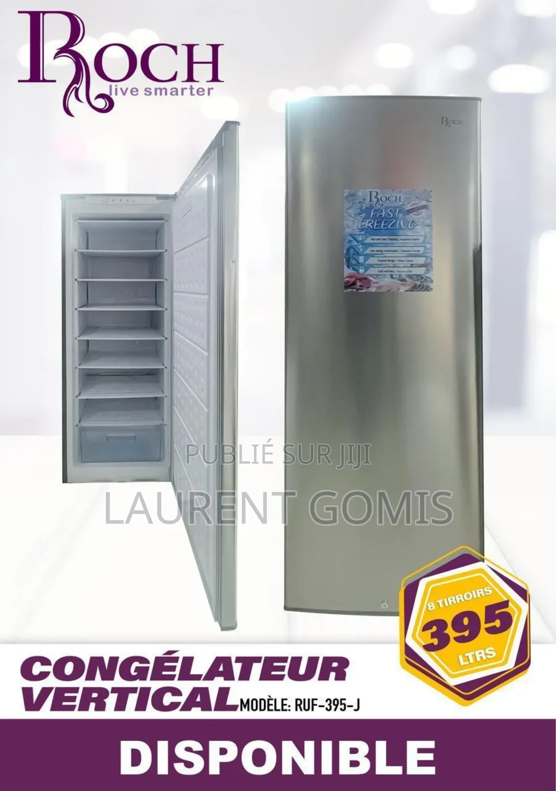 Réfrigérateur Combiné Avec Plaque Alu