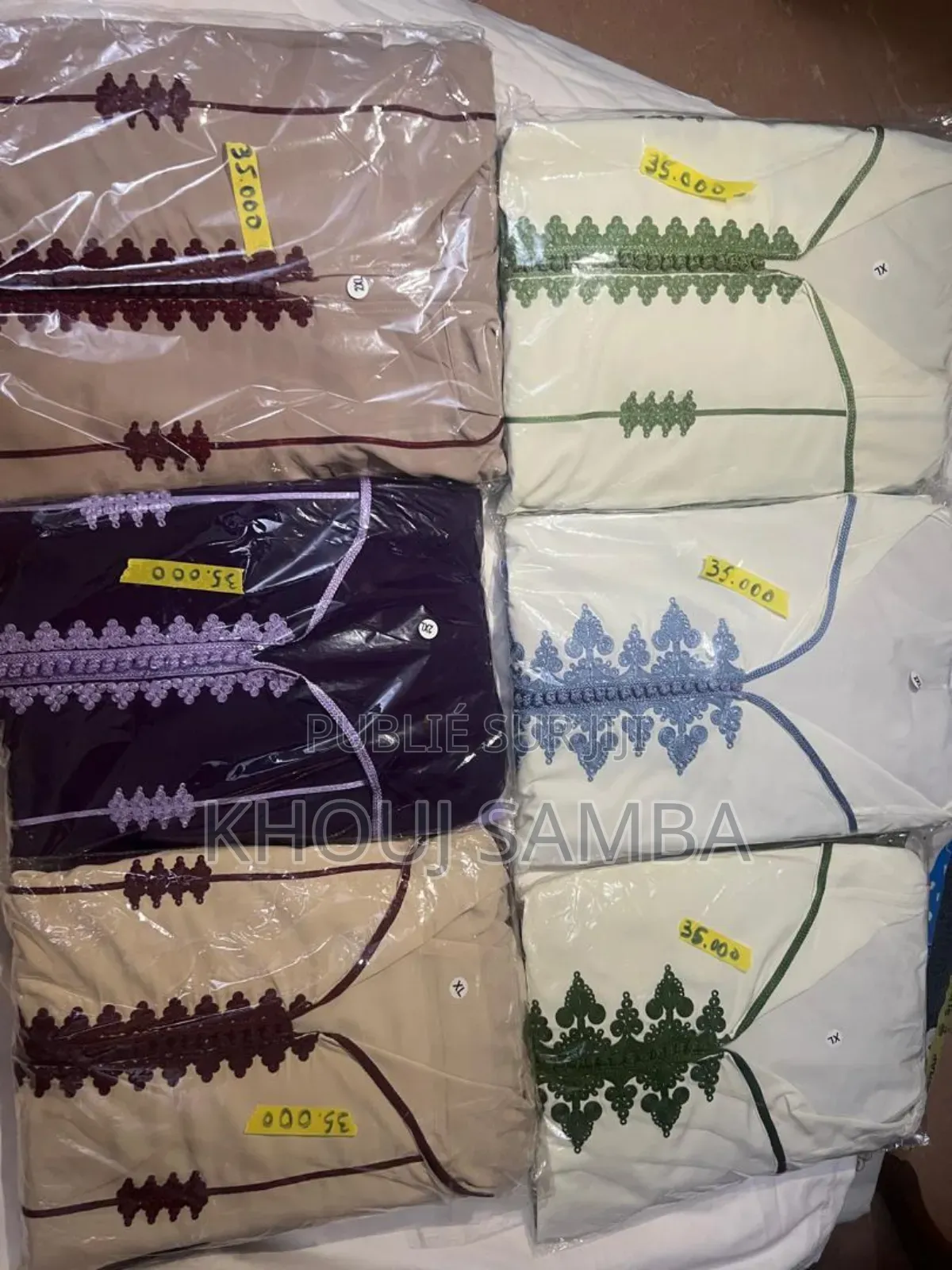 Jallabas 2 Piéces Femmes