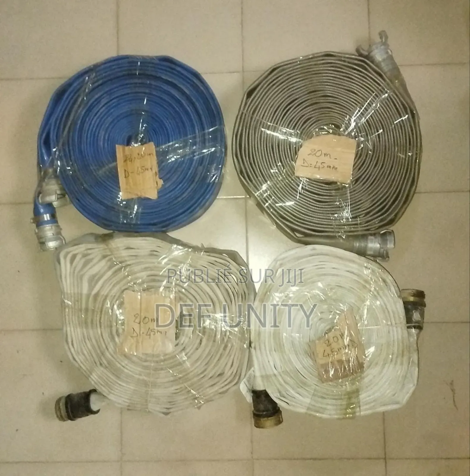 4 Tuyaux De Refoulement Diamètre 45mm