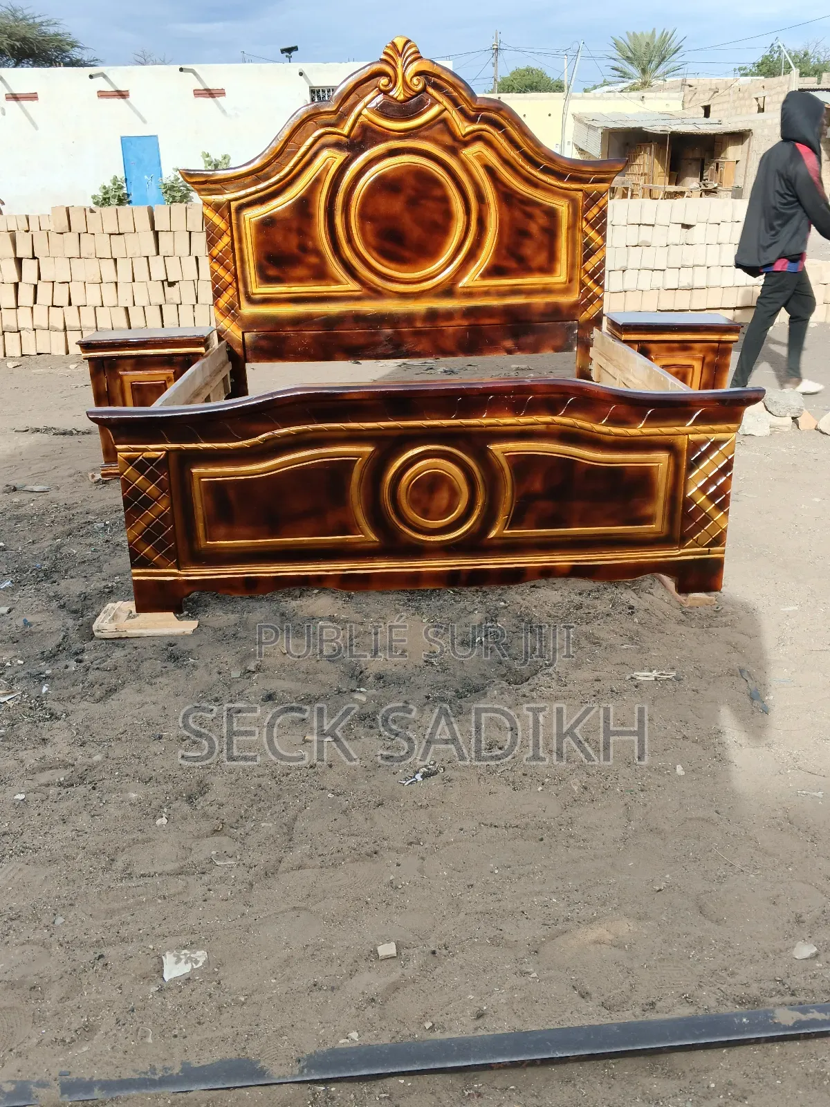 Double Lit180cm + 2 Commode