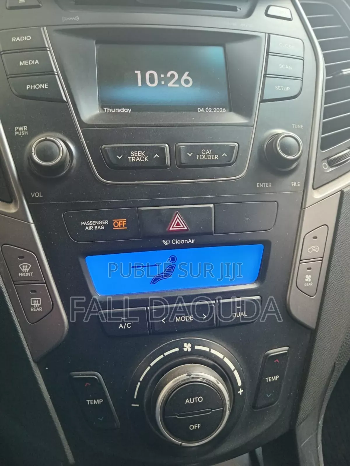 Hyundai Santa Fe 2013 Blanc