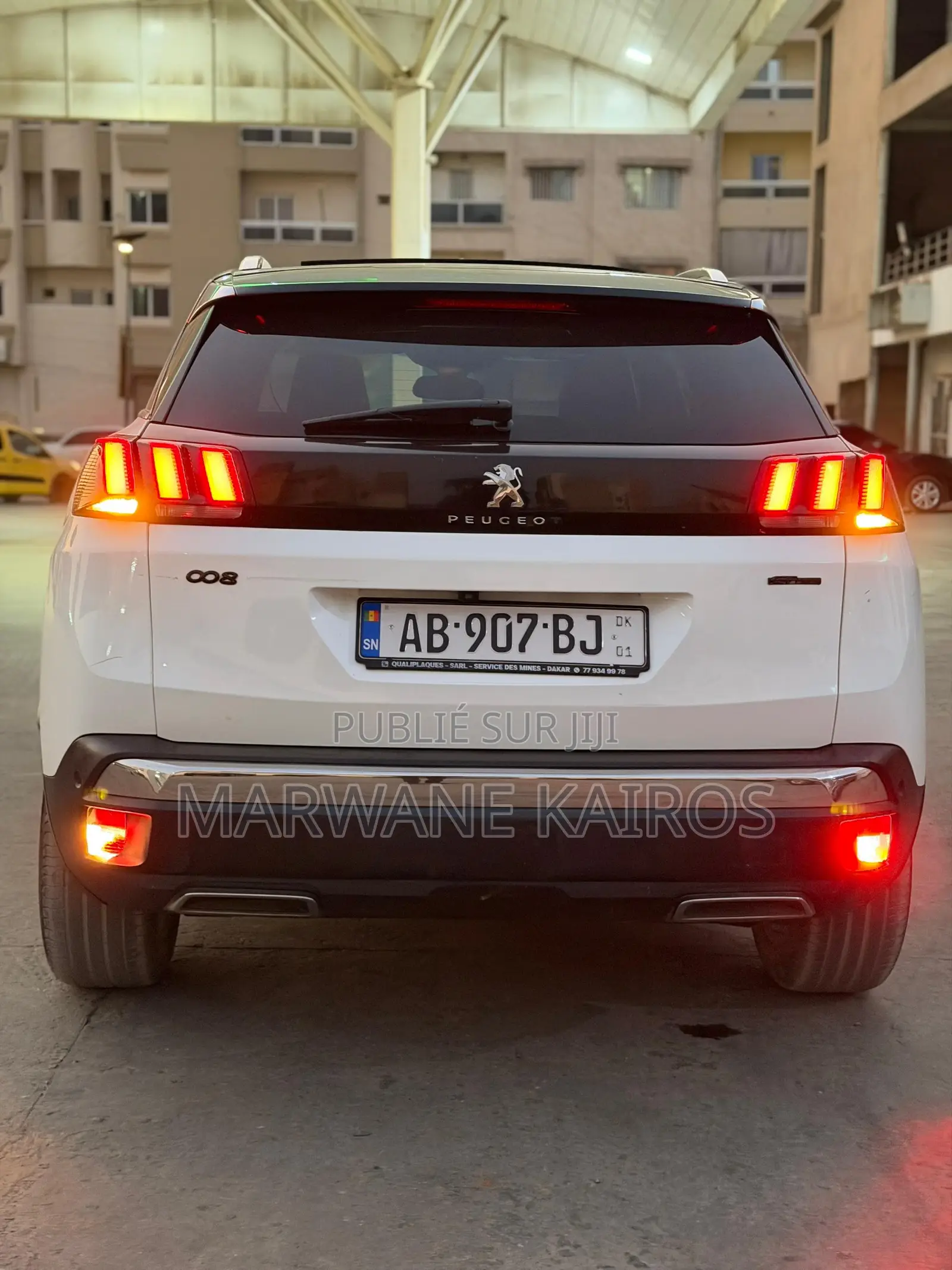 Peugeot 3008 2020 Blanc