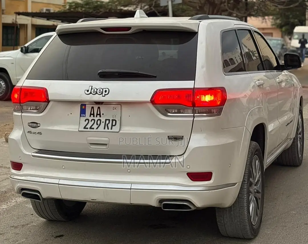 Jeep Grand Cherokee Summit 4dr 4x4 2017 Blanc
