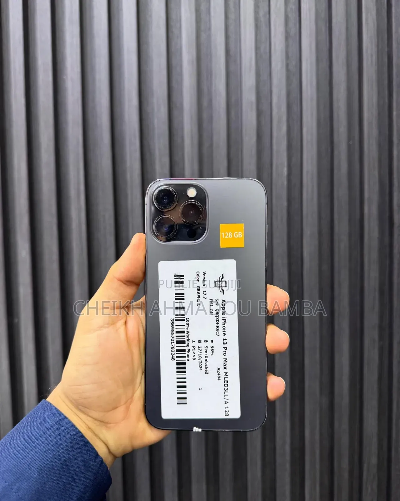 New Apple iPhone 13 Pro Max 128 GB Gris