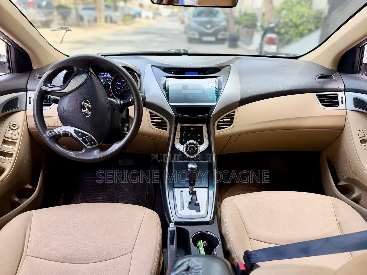 Hyundai Elantra 2013 Blanc