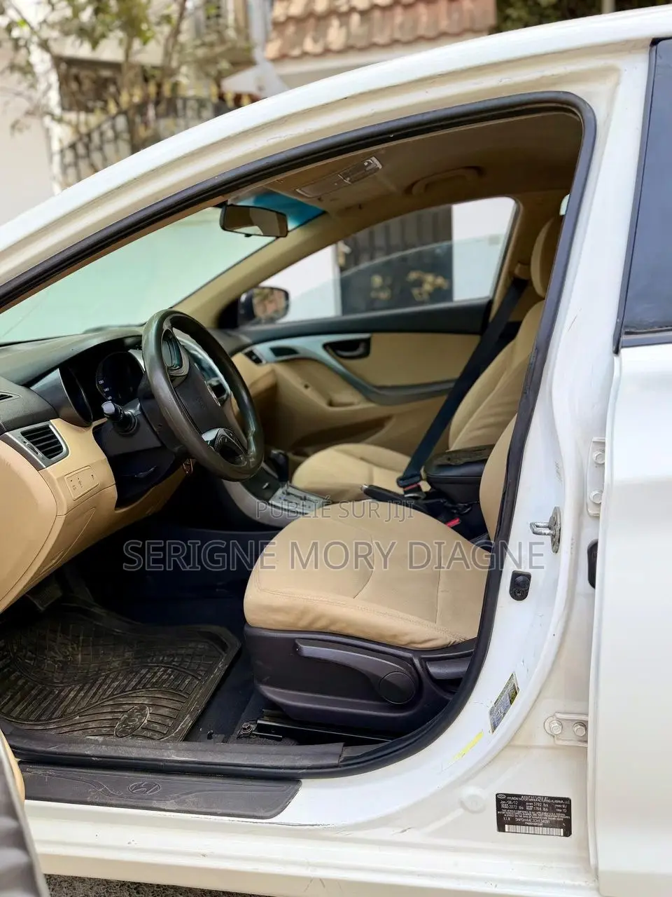 Hyundai Elantra 2013 Blanc