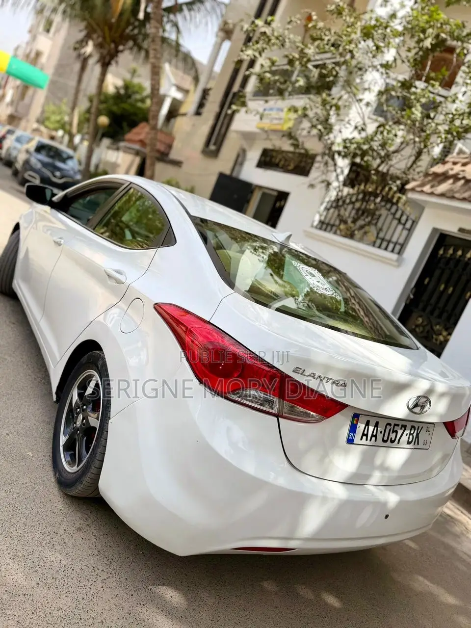 Hyundai Elantra 2013 Blanc