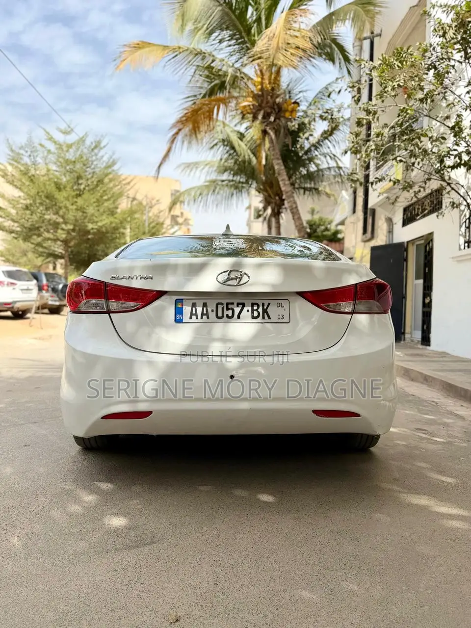 Hyundai Elantra 2013 Blanc