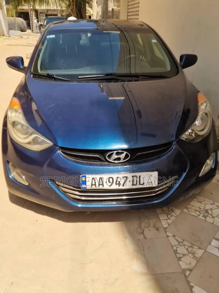 Hyundai Elantra 2013 Black