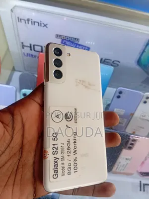 New Samsung Galaxy S21 5G 128 GB Blanc