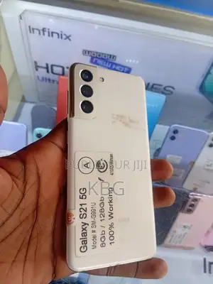 Nouveau Samsung Galaxy S21 5G 128 GB Blanc