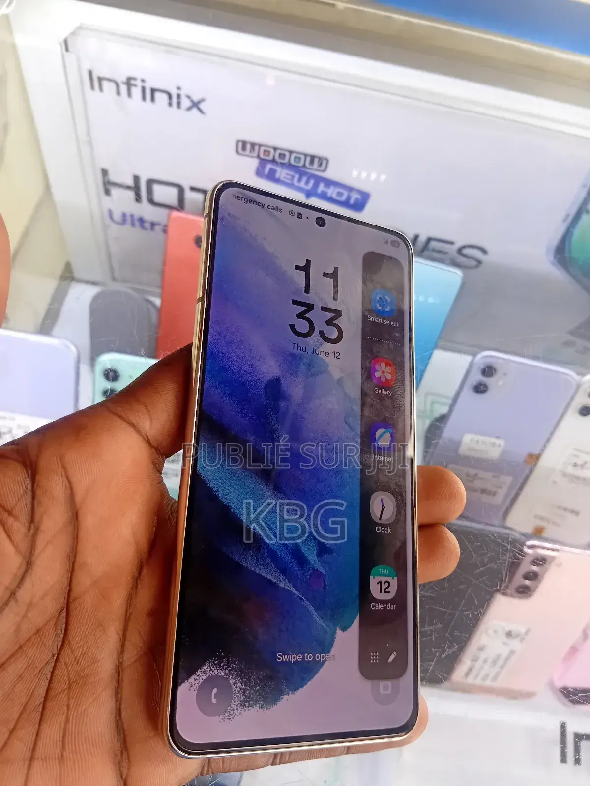 Nouveau Samsung Galaxy S21 5G 128 GB Blanc