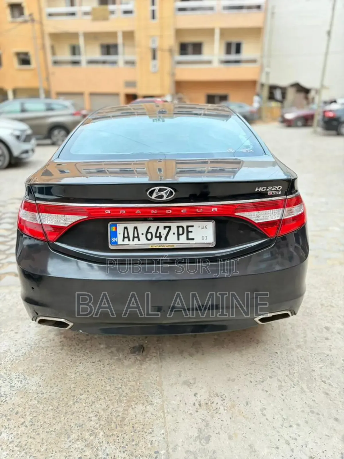Hyundai Grandeur 2015 Black