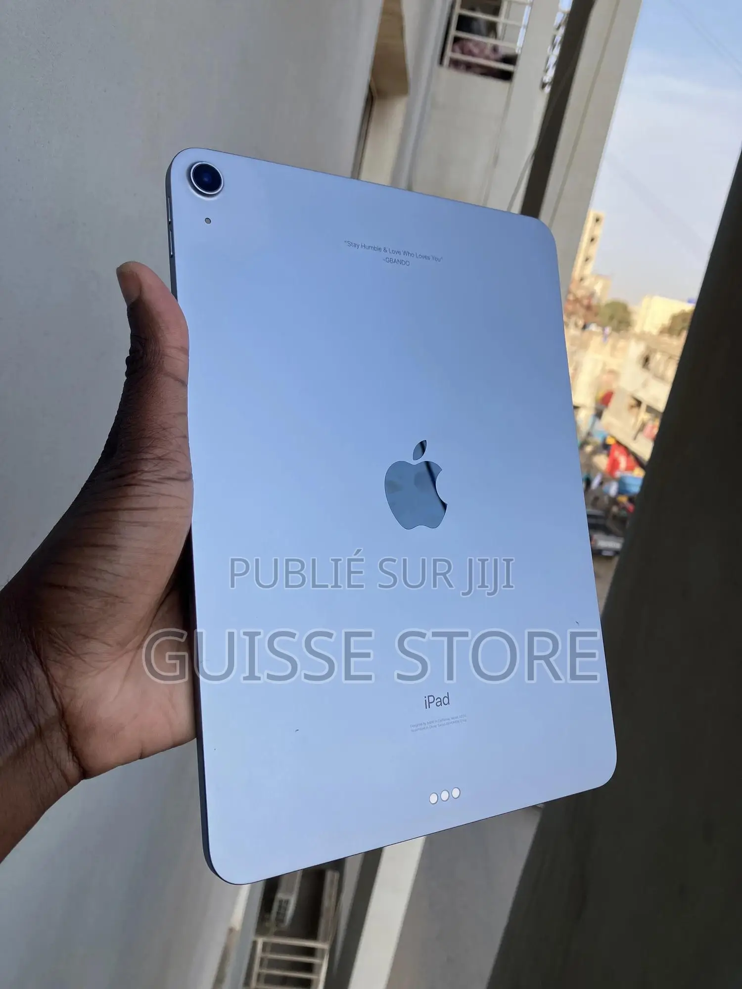 Apple iPad Air (2020) Wi-Fi 64 GB Bleu