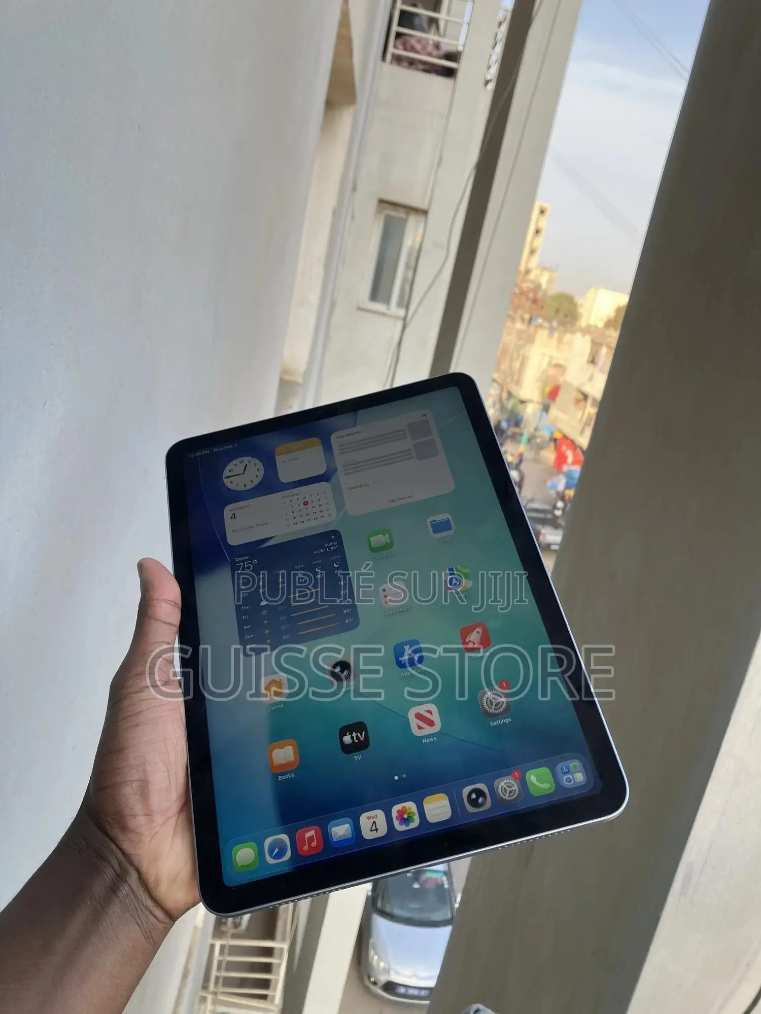 Apple iPad Air (2020) Wi-Fi 64 GB Bleu
