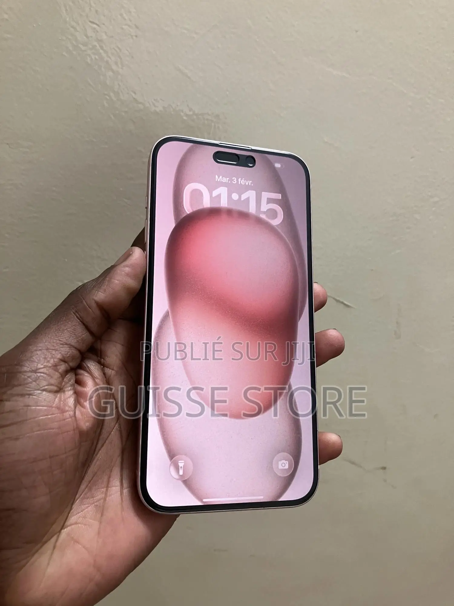 Apple iPhone 15 Plus 256 GB Or rose