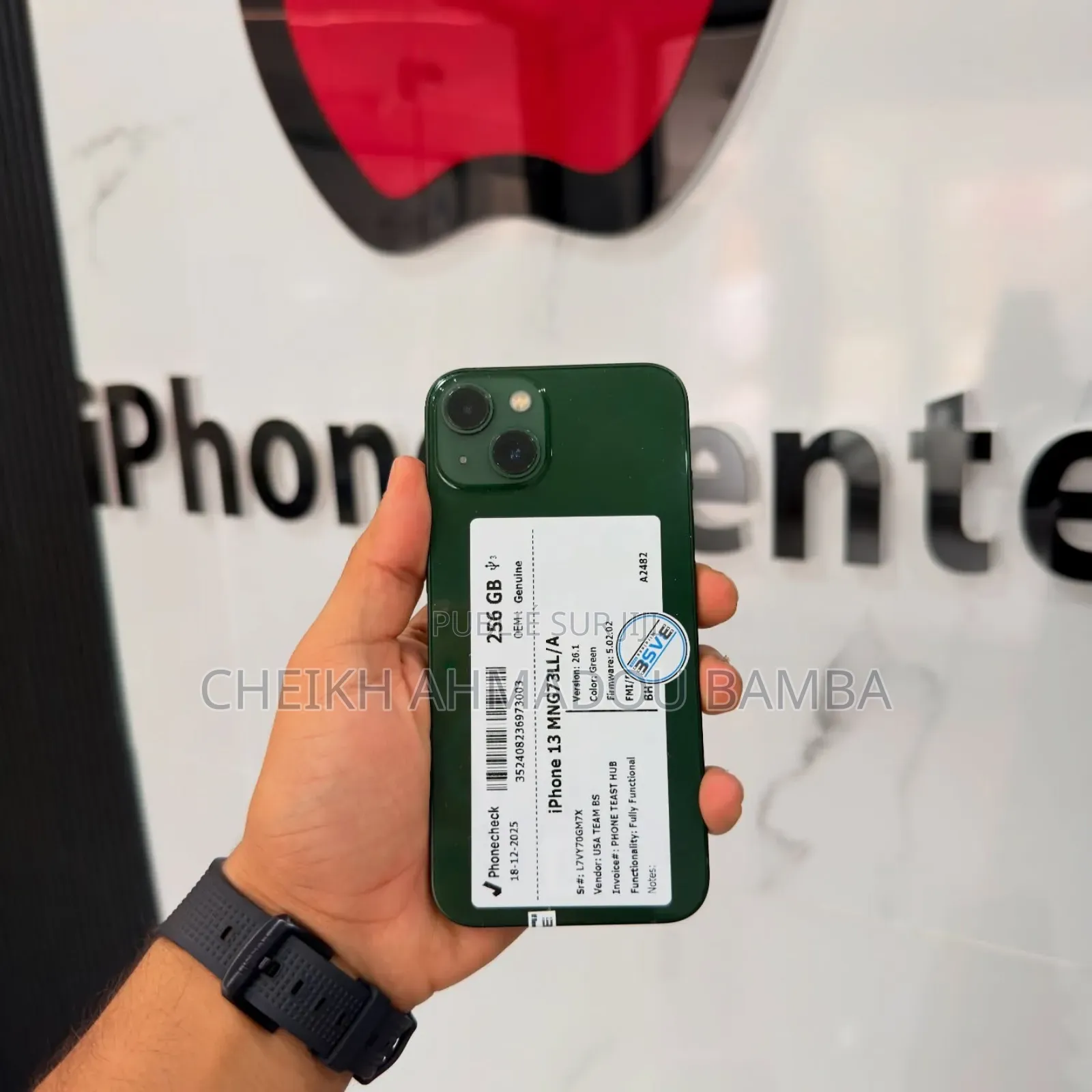 New Apple iPhone 13 256 GB Blanc