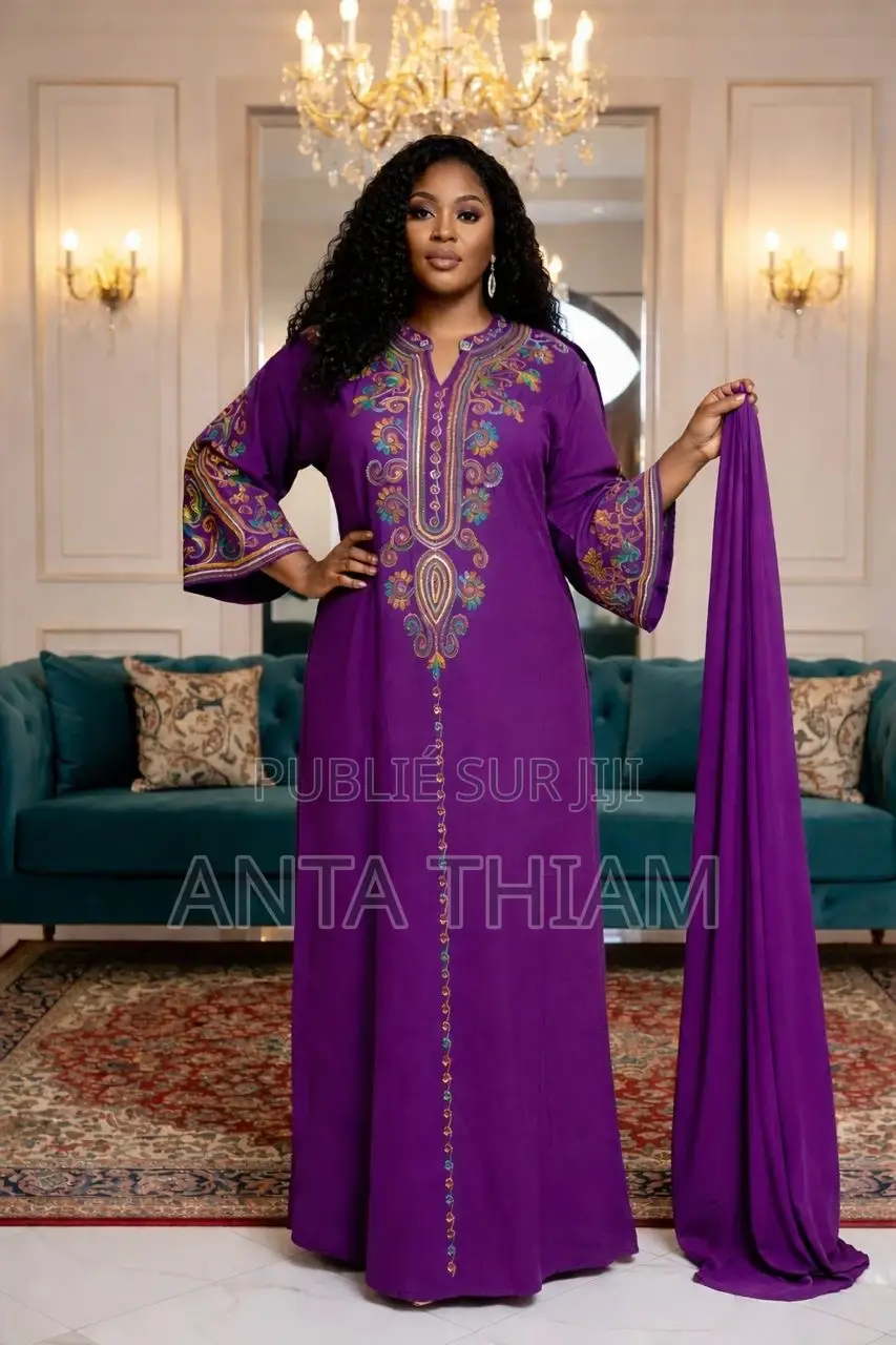 Robes Abaya Broderie Différentes Façon