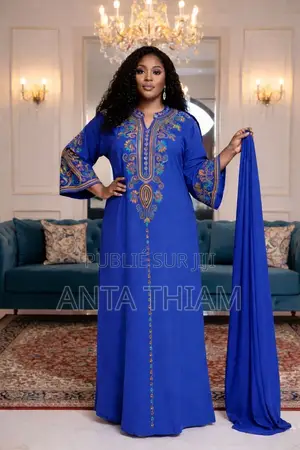 Robes Abaya Broderie Différentes Façon