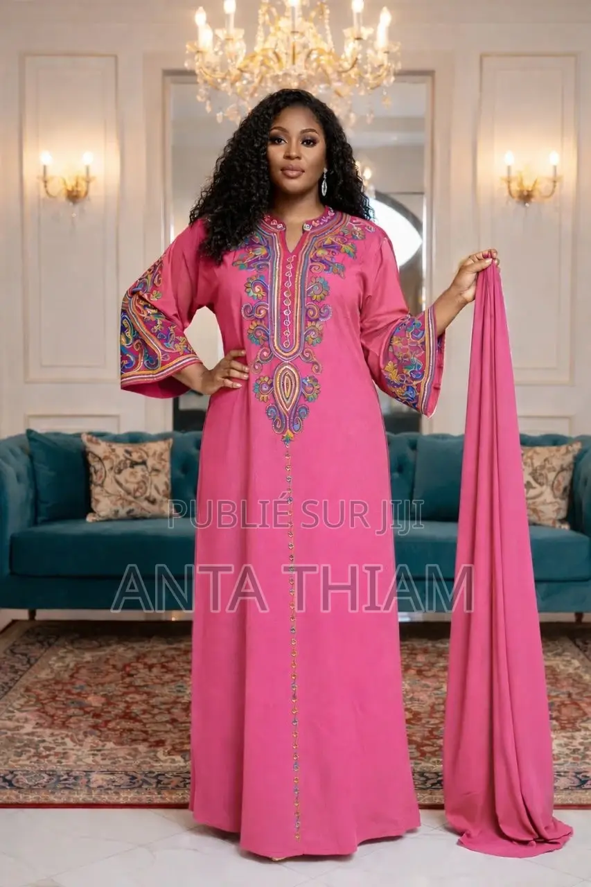 Robes Abaya Broderie Différentes Façon