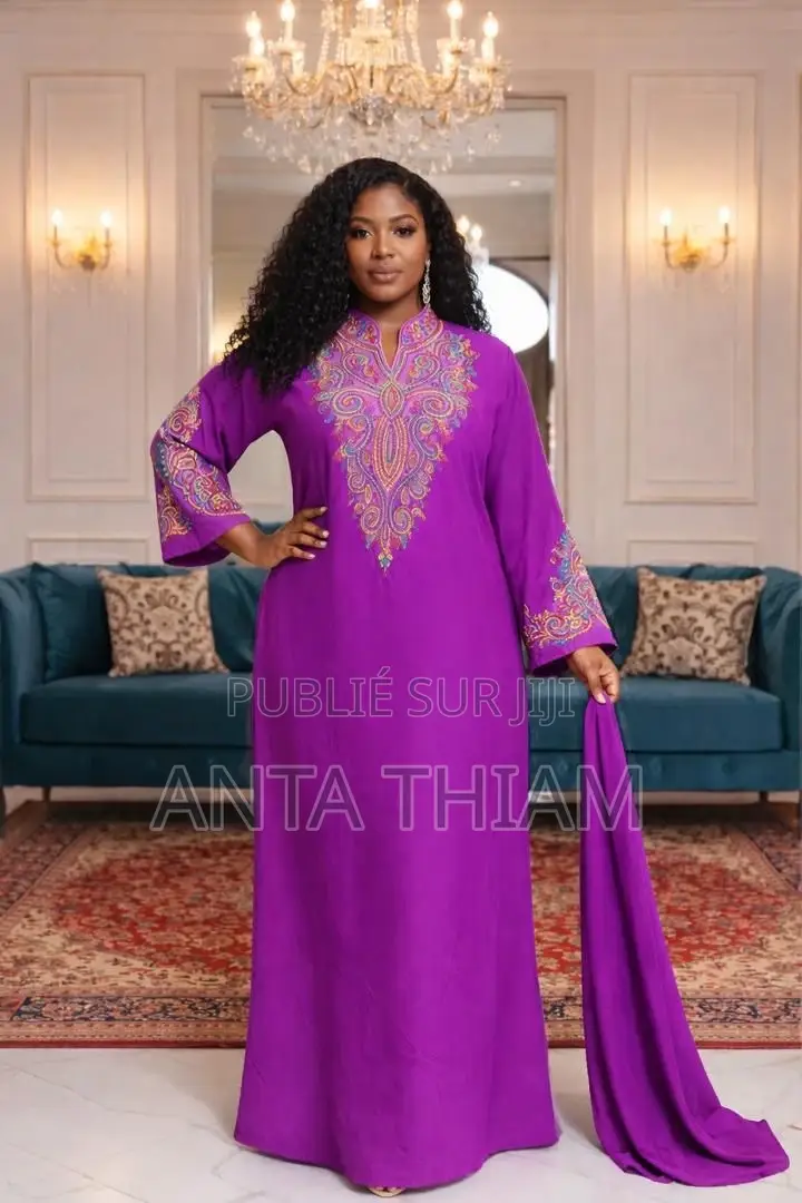 Robes Abaya Broderie Différentes Façon