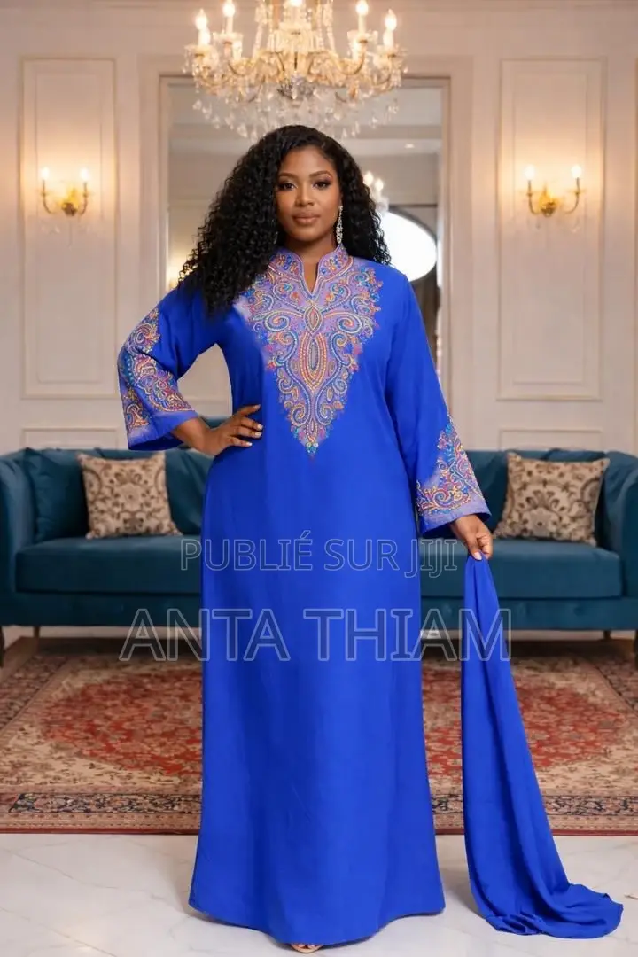 Robes Abaya Broderie Différentes Façon