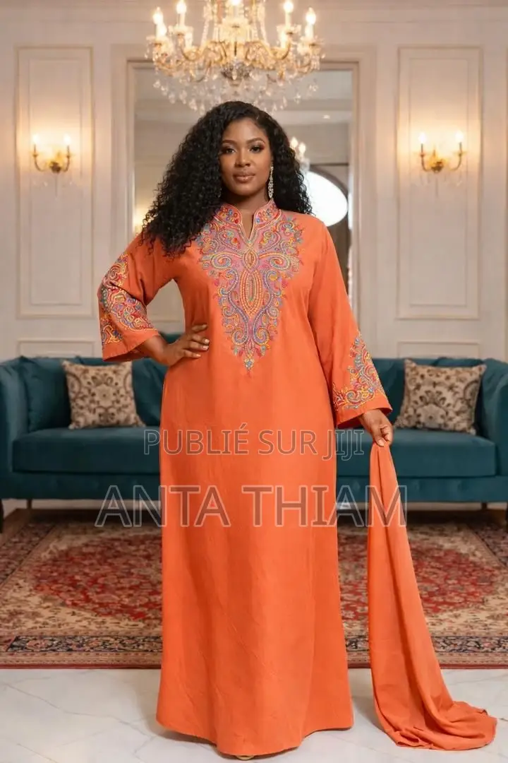 Robes Abaya Broderie Différentes Façon