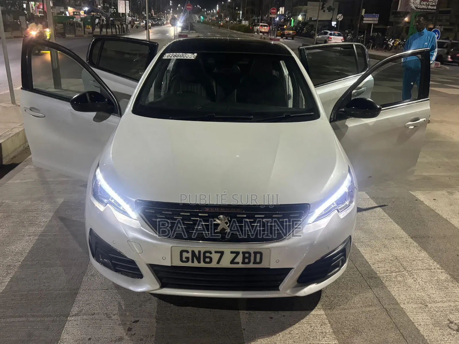 Peugeot 308 2017 Blanc