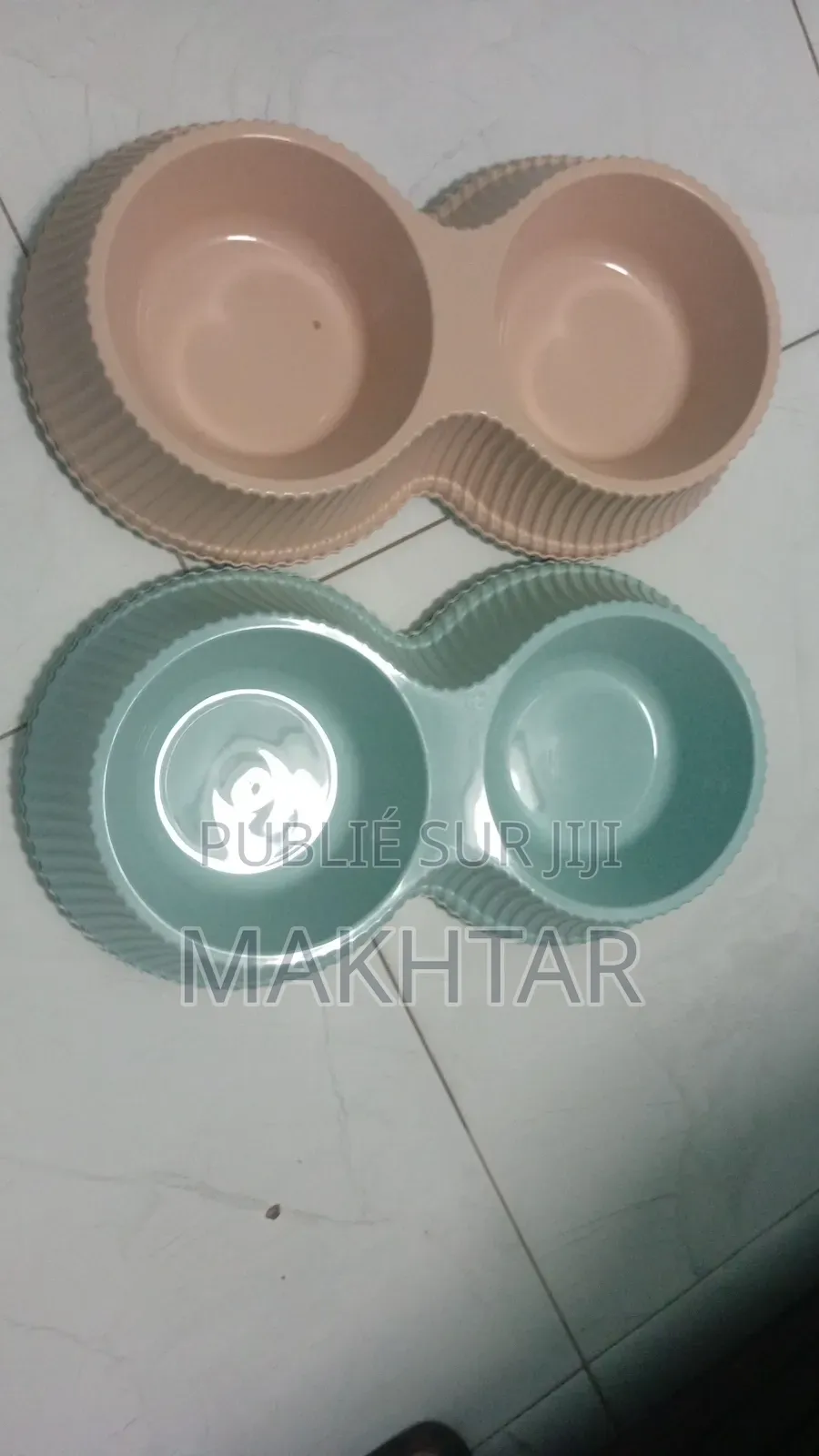 Gamelles en Plastique Pour Chiot Et Chien De Petite Taille