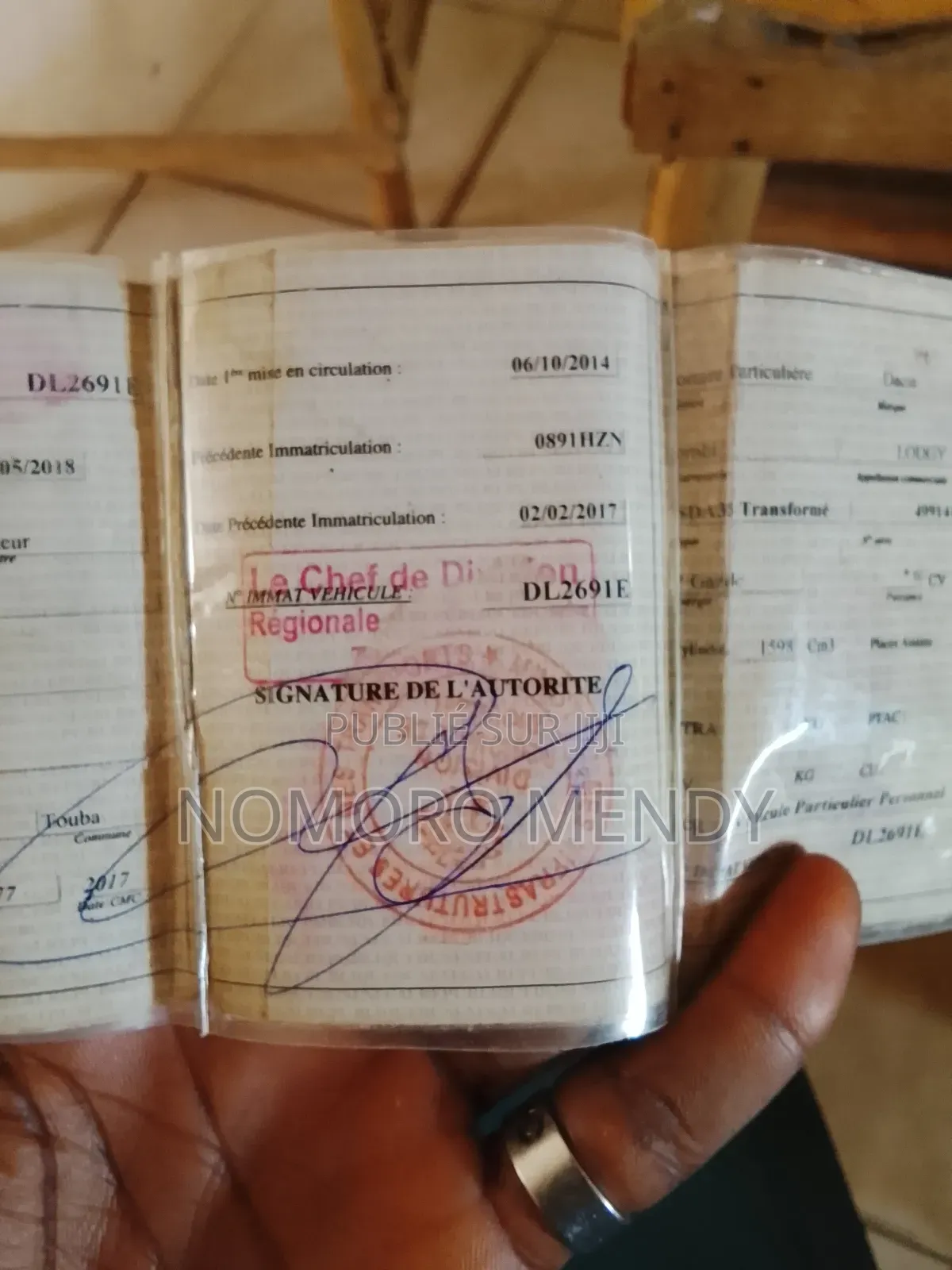 Dacia Lodgy 2014 Blanc