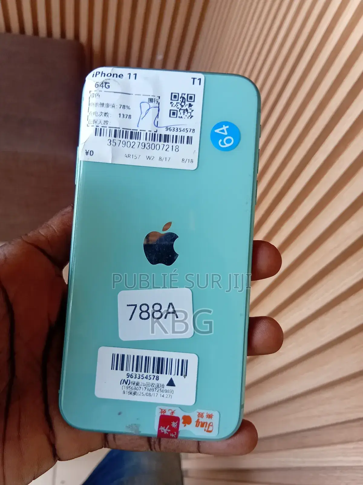 Neuf Apple iPhone 11 64 GB Vert