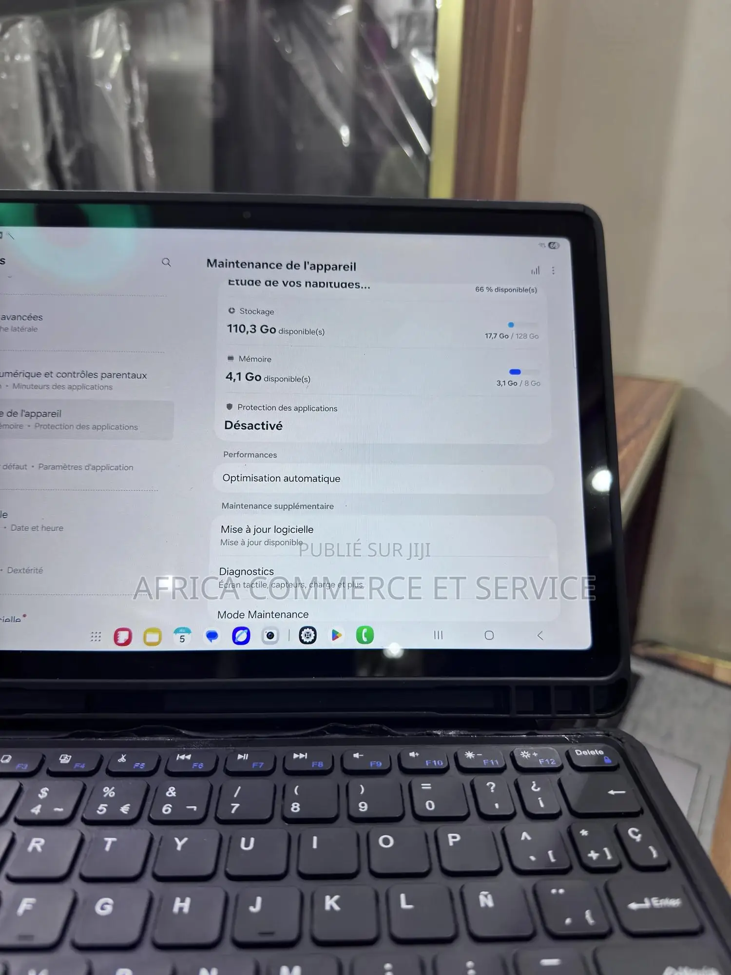 Samsung Galaxy Tab A9+ 128 GB Blanc