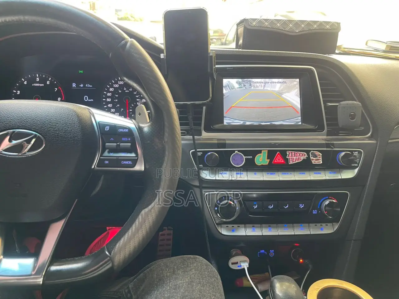 Hyundai Sonata 2018 Blanc