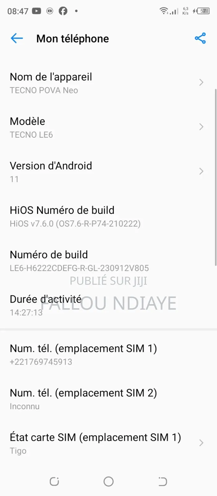 New Tecno Pova Neo 64 GB Black