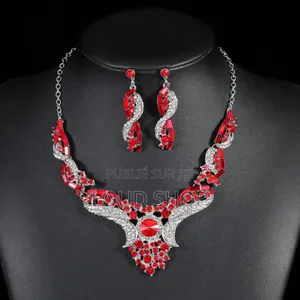 Ensemble Bijoux Collier,Boucles d'Oreilles